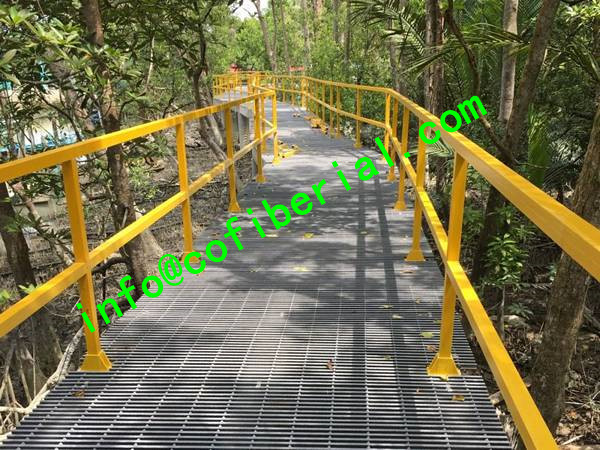 FRP HANDRAIL FITTINGS -Connecting and Securing