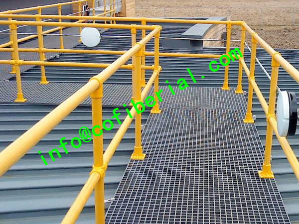 FRP HANDRAIL FITTINGS -Connecting and Securing