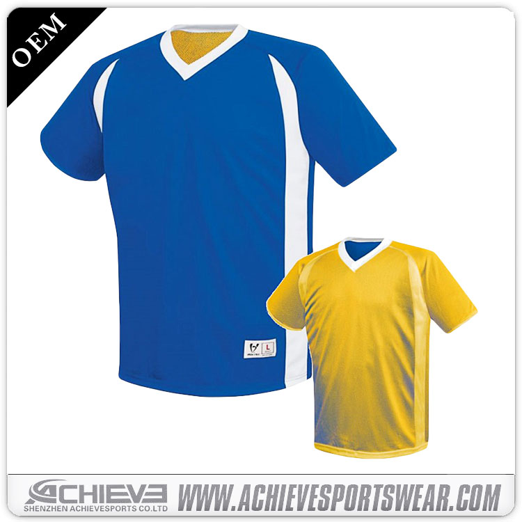 Custom cheap thailand quality football shirts for kids for sale