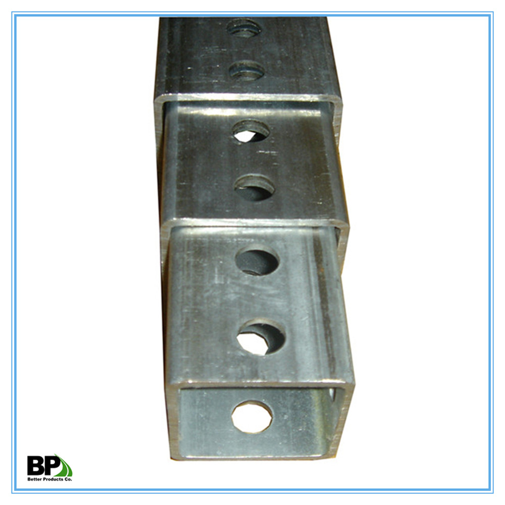 Outdoor Metal Steel Square Sign Posts for Road Safety