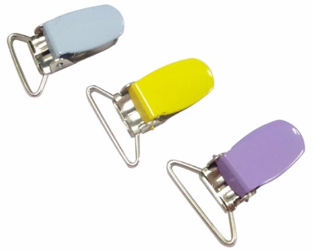 TK-PC01 Custom Color 1 inch Metal Garment Suspender Clips Adjuster Clips for sale