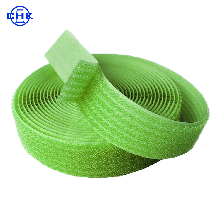 High quality colorful 25mm hook and loop on same side sale