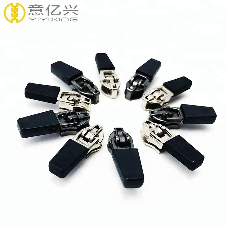 Cheap Eco-friendly garment zipper puller mold for bags black zipper puller sale