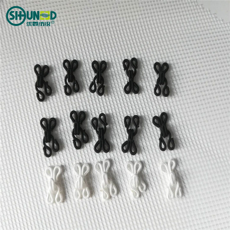Heavy duty Nylon hook and eye for garment, button for shirts for sale