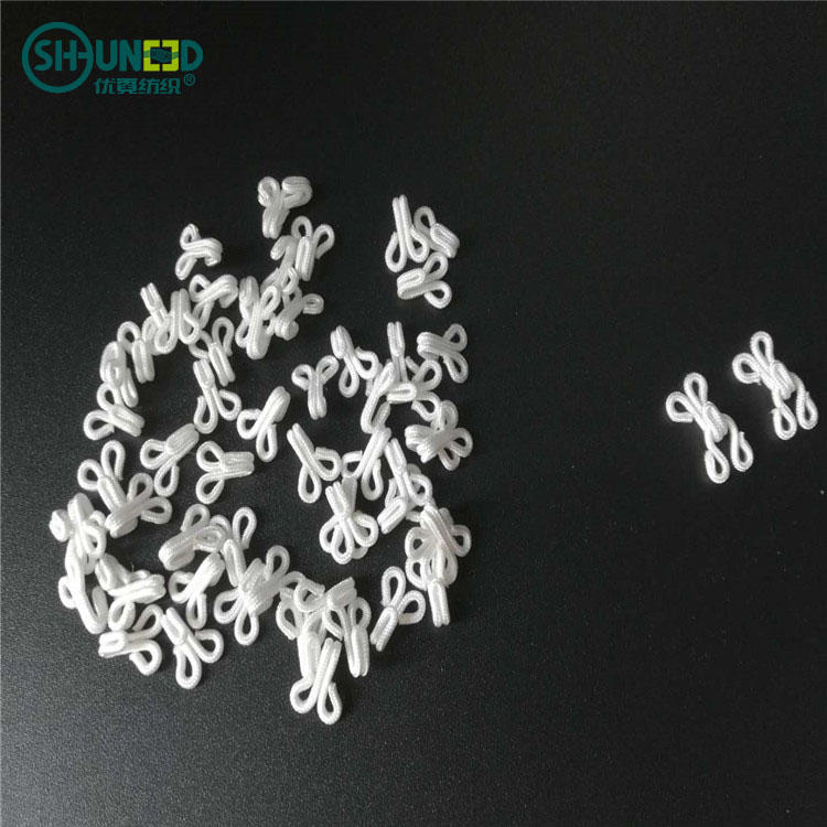 Heavy duty Nylon hook and eye for garment, button for shirts for sale