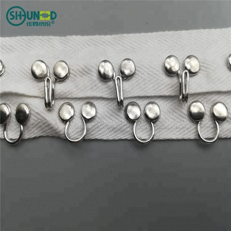 Metal Hook and Eye tape for garment for sale