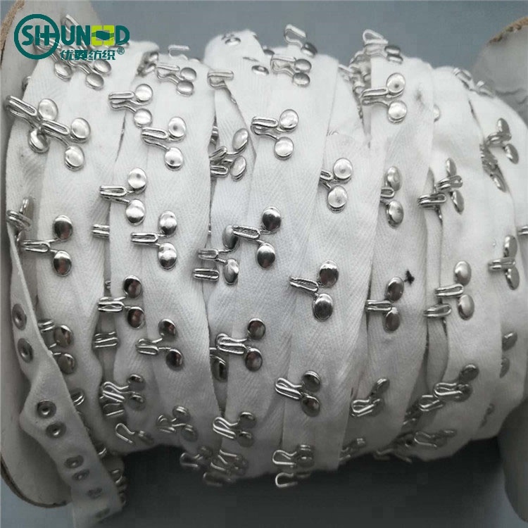 Metal Hook and Eye tape for garment for sale