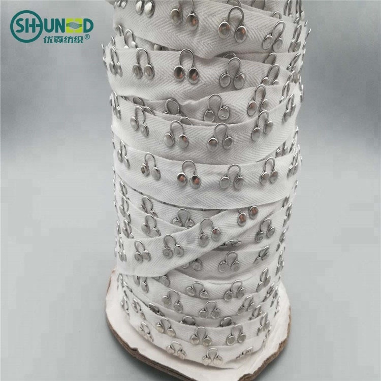 Metal Hook and Eye tape for garment for sale
