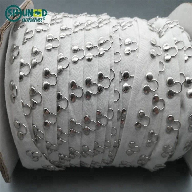 Metal Hook and Eye tape for garment for sale