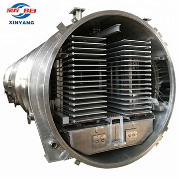 Loading Capacity 1200Kg/batch Industrial Vacuum Freeze Dried Fruit Vegetablle Powder Machine