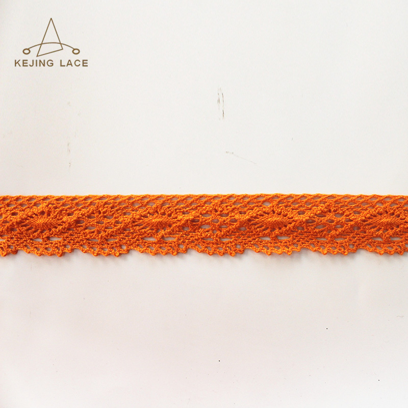 China Factory 4.5cm Garment Trimming Cotton Venice Lace Trim sale