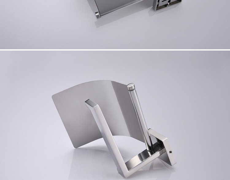 Chrome plated brass toilet paper holder with cover bathroom accessories toilet tissue paper holder toilet paper holder for sale