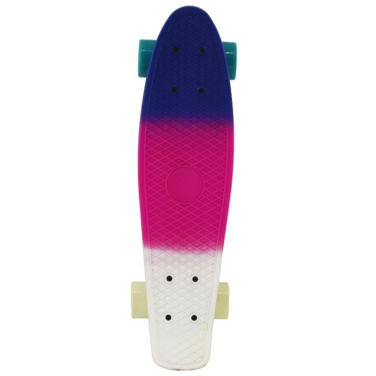 Factory Supply Super Quality Long Deck Cheap Plastic Skateboard for sale