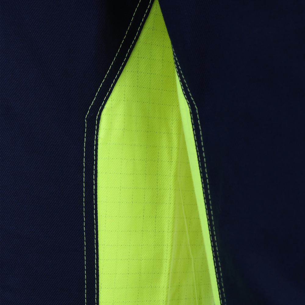 oil and gas flame retardant electrician hi vis safety esd welding workwear on Sale