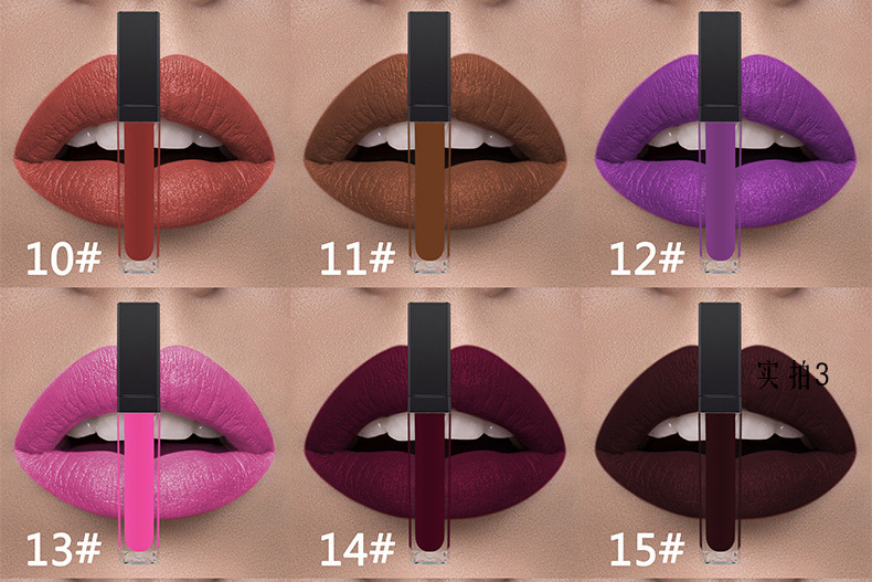 High quality custom lip gloss 27 colors lipstick matte long lasting make your own lipgloss for sale