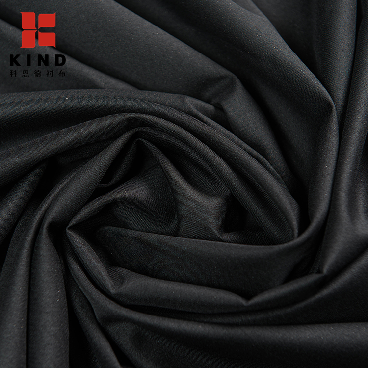 100%POLYESTER Stretch Thermal Bonded Woven inner cotton lining Fabric For Dress Lining