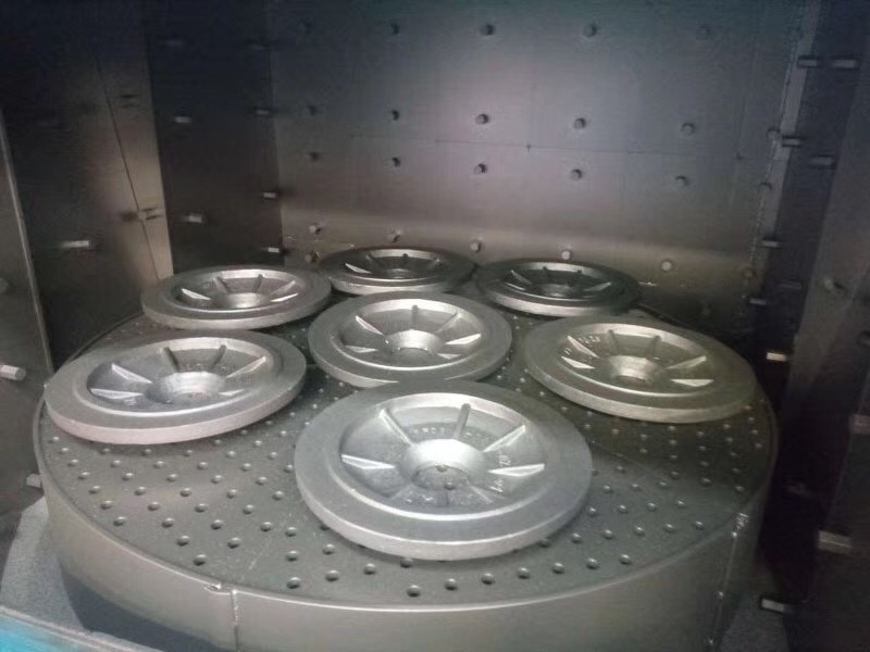 Q35 series rotary table shot blasting machine