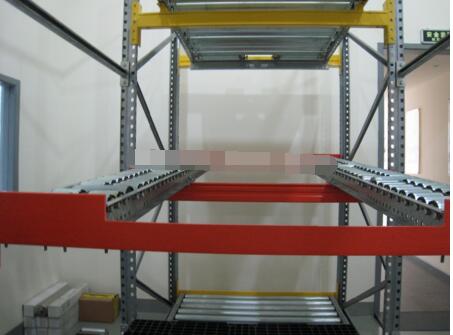pallet live storage racking for cold storage