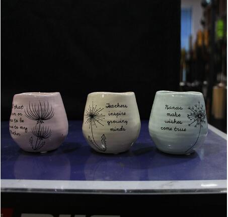 colorful fragrant ceramic rose essential oil candles