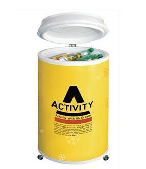 50L Made in China Commercial Round Barrel Electric Beer Can Cooler