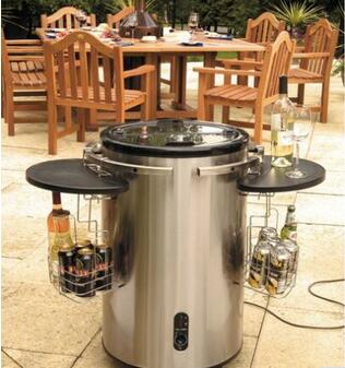 50L Made in China Commercial Round Barrel Electric Beer Can Cooler