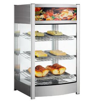 107L 137L Commercial Bakery Hot Food Display Warming Machine Bread Egg Tart Chicken Stainless Steel Food Warmer