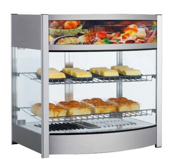107L 137L Commercial Bakery Hot Food Display Warming Machine Bread Egg Tart Chicken Stainless Steel Food Warmer