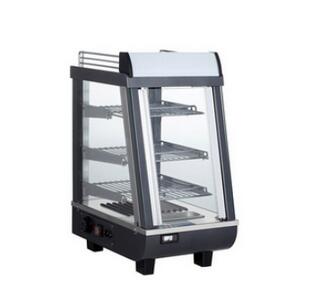 76L 96L Countertop Food Hot Display Showcase Warmer For Sale Snack