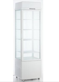 235L Glass Door Refrigerator with CE UL RoHS ETL
