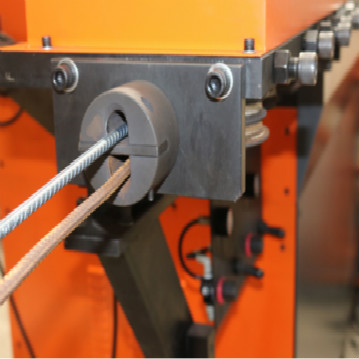 the cold rolled coil automatic rebar/steel straightening and cutting machine supply