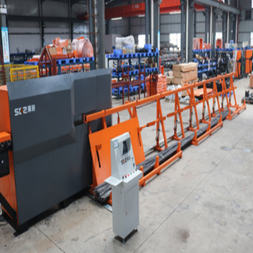 the cold rolled coil automatic rebar/steel straightening and cutting machine supply