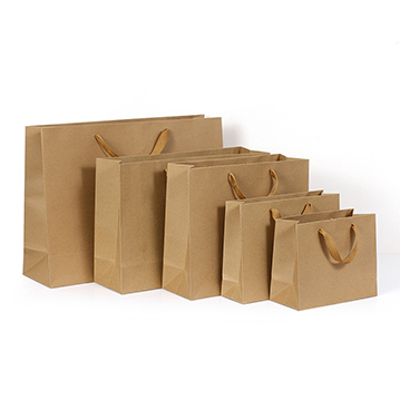 Custom Shopping Kraft Paper Bag with Handles