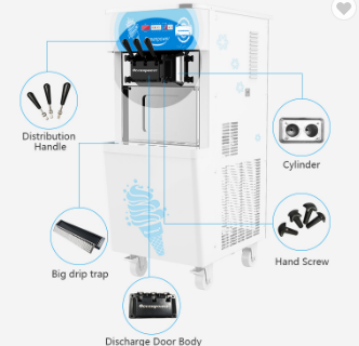 Commercial frozen yogurt making machine Oceanpower OP138