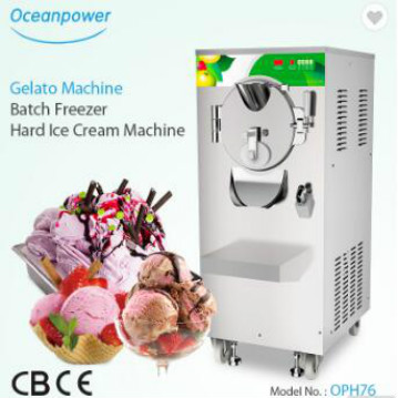 Commercial Carpigiani Hard Ice Cream Machine,gelato machine, batch freezer Oceanpower OPH76 for sale