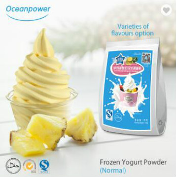 High Quality Mango flavor Low Fat Frozen Yogurt Powder for Ice Cream
