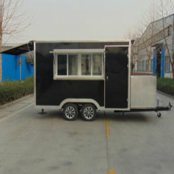 OEM practical fast food mobile kitchen trailer
