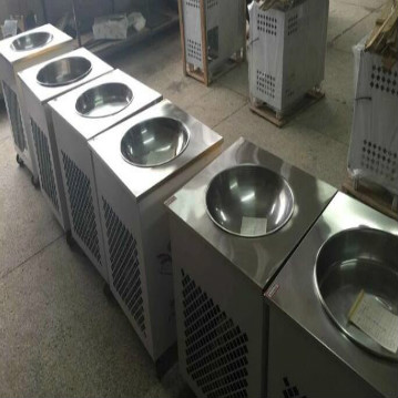 flat pan fry ice cream machine/ thai ice cream machine
