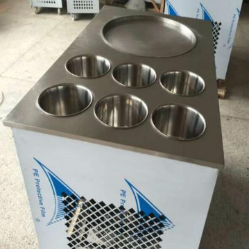 flat pan fry ice cream machine/ thai ice cream machine