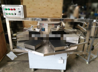 Machine Makes Egg Waffles Roll Wafer Ice Cream Cone Making Machine
