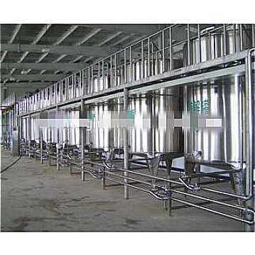 UHT milk production line