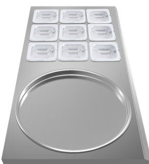 Manual Fried/Roll Fried Ice Cream Machine