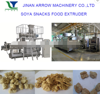 Stainless Steel Soya Nugget Food Production Line