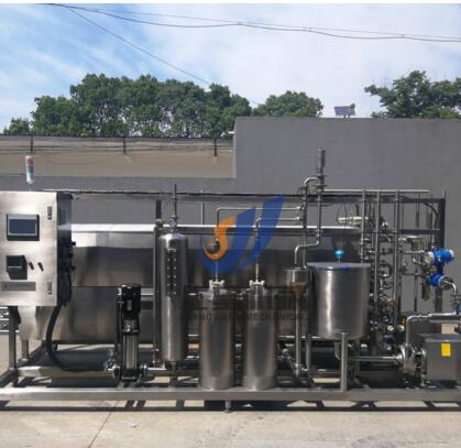 Juice milk tube sterilizer