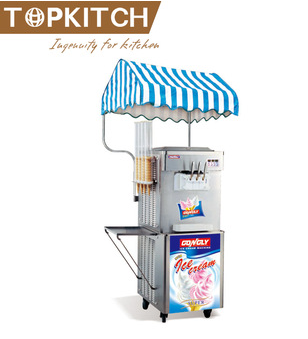 Italy Compressor Pre Cooling Hard Ice Cream Equipment