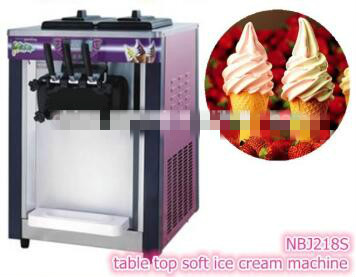 LCD display 3 type flavor instant ice cream rolls machine for sale