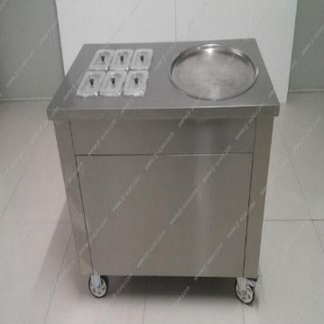 Fry Ice Cream Machine SR-CBJY1D6A in high quality
