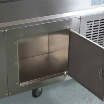 double flat round pan ice fry machine hot sale