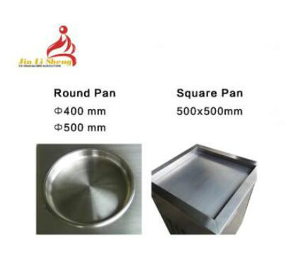 Thailand Rolled Fried Ice Cream Machine