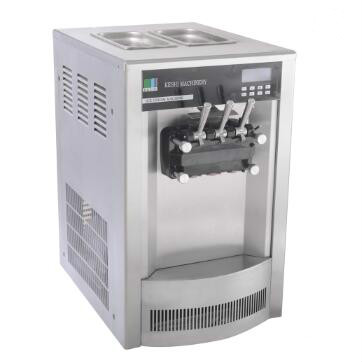 stainless steel ice cream maker machine
