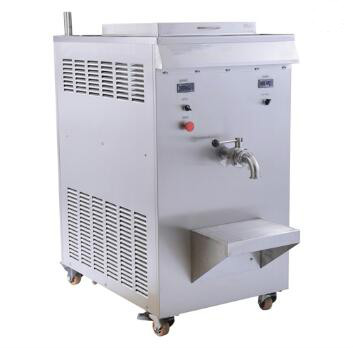 stainless steel ice cream maker machine